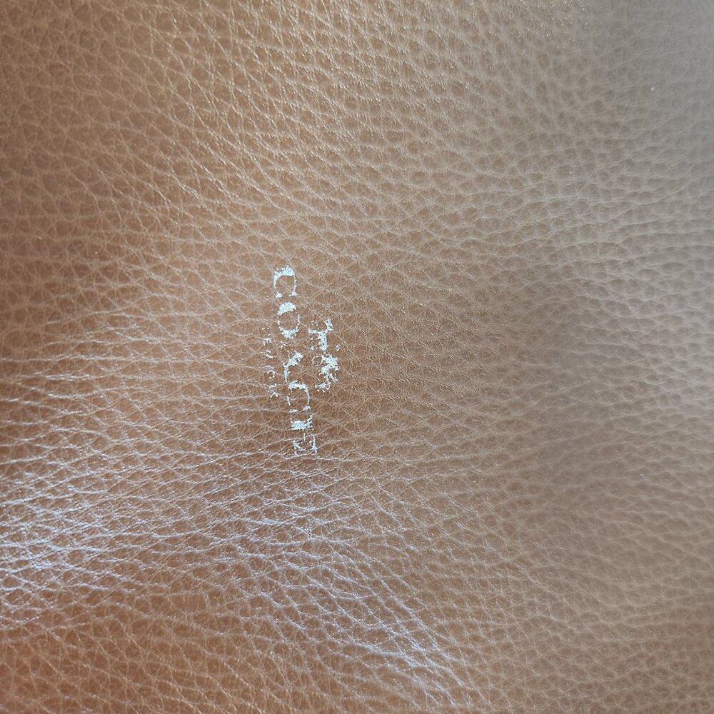 Classic! COACH pebble leather lightweight Derby tote bag F58660 - Picture 8 of 10